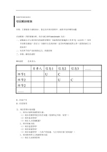 项目解剖框架