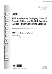 ANSIIEEE 383-2003   核电站1E级电缆质量鉴定和现场拼接标准