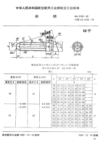 HB 3182-1992 斜销