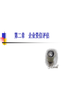 项目评估chap2 企业资信评估