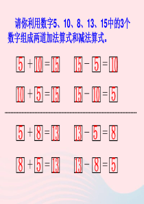 四年级数学下册 第1单元《四则运算》加、减法的意义和各部分间的关系课件1 新人教版