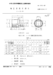 HB 3056-1989 梅花套筒可换头 S=22~36