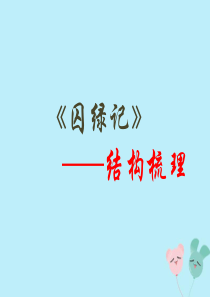 山东省郯城县红花镇初级中学高中语文 第一单元 1.3 囚绿记结构梳理素材 新人教版必修2