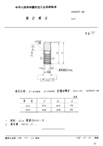 HB 3569-1985 微动螺母