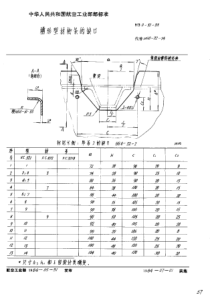 HB 0-32-1983 槽形型材桁条的缺口