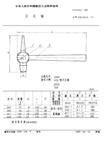 HB 3024-1989 尖头锤