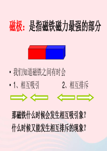 三年级科学下册 磁铁 4磁极的相互作用课件1 教科版