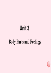 七年级英语上册 Unit 3 Body Parts and Feelings Lesson 18 W