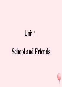 七年级英语上册 Unit 1 School and friends Lesson 1 Hello教学