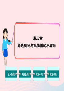 七年级生物上册 第三单元 第三章 绿色植物与生物圈的水循环课件 （新版）新人教版