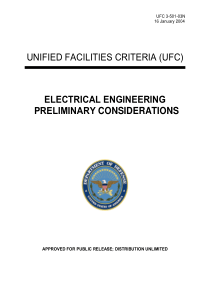 UFC 3-501-03N Electrical Engineering Preliminary C