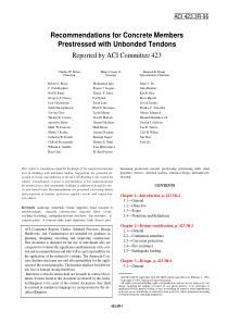 ACI 423.3R-96 Recommendations for Concrete Members