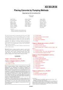 ACI 304.2R-96 Placing Concrete by Pumping Methods