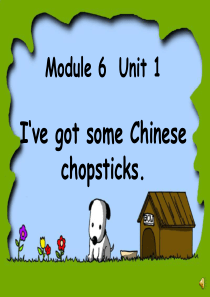 六年级英语上册 Unit 1 I’ve got some Chinese chopsticks课件3