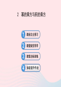 六年级数学下册 第六章 整式的乘除 2幂的乘方与积的乘方课件 鲁教版五四制