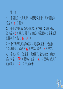 六年级数学下册 第二单元 比例 4 图形的放大和缩小作业课件 北师大版