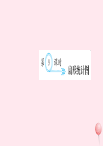 六年级数学上册 九 总复习 第9课时 扇形统计图习题课件 新人教版