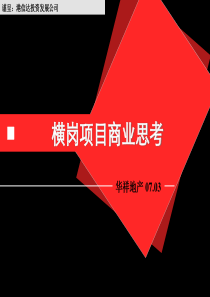 深圳横岗某房地产项目商业定位报告-106PPT