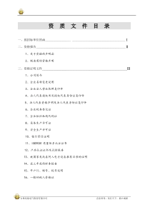 资质部分投标文件(许继电气)