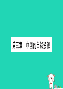 广西2019年中考地理总复习 八上 第3章 中国的自然资源课件