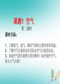 广东省佛山市三水区九年级化学上册 第2单元 我们周围的空气 2.1 空气（第2课时）课件 （新版）新