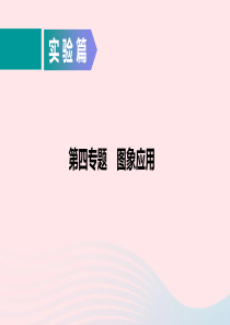 广东省2020年中考物理二轮复习 专题4 图像及应用课件