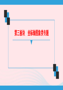 广东省2020年中考物理二轮复习 第3板块 坐标轴图象类专题课件