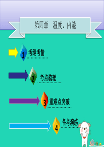 广东省2018年中考物理总复习 第四章 温度、内能课件