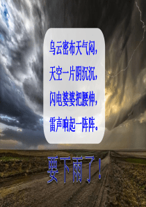 二年级语文下册 课文5 16雷雨教学课件 新人教版