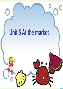 二年级英语上册 Unit 5 At the market课件 苏教牛津版