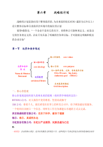 周三多管理学(高教版)第六章 战略性计划