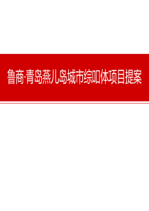 鲁商燕儿岛城市综合体投标提报1036407974