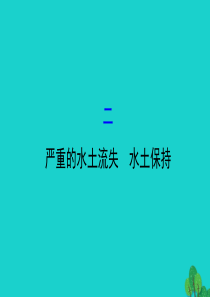 八年级地理下册 第六章 第三节 世界最大的黄土堆积区 黄土高原（二严重的水土流失 水土保持）习题课件