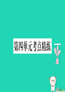 八年级道德与法治上册 第四单元 维护国家利益考点精练课件 新人教版