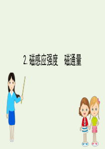 2020新教材高中物理 第十三章 电磁感应与电磁波初步 2 磁感应强度 磁通量课件 新人教版必修第三