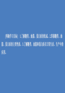 2020新教材高中化学 第七章 有机化合物 第四节 基本营养物质课件 新人教版第二册