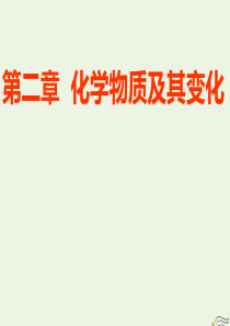 2020年高三化学 第二章 第一节 物质的组成、性质与分类课件 新人教版