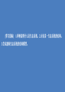 2020高中生物 第5章 生态系统及其稳定性 第1节 生态系统的结构课件 新人教版必修3