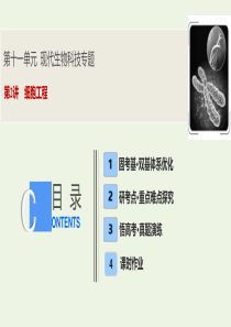 2020高考生物大一轮复习 第十一单元 第2讲 细胞工程课件 新人教版