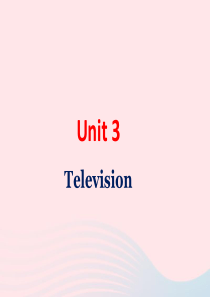 2020春五年级英语下册 Unit 3 Television课件2 剑桥版