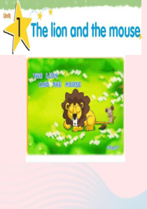 2020春六年级英语下册 Unit 1 The lion and the mouse（Grammar