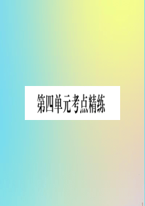 2020春八年级道德与法治下册 单元考点精练篇 第四单元 崇尚法治精神考点精练作业课件 新人教版