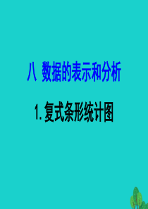 2020版五年级数学下册 八 数据的表示和分析 1 复式条形统计图课件 北师大版