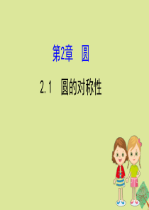 2020版九年级数学下册 第2章 圆 2.1 圆的对称性课件 （新版）湘教版