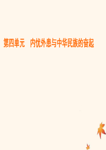 2020版高中历史 第四单元 内忧外患与中华民族的奋起 第14课 从中日甲午战争到八国联军侵华课件 