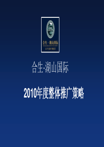 广州合生湖山国际整体推广策略_125PPT_XXXX年