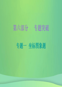 2019中考化学必备复习 第六部分 专题突破 专题一 坐标图象题课件