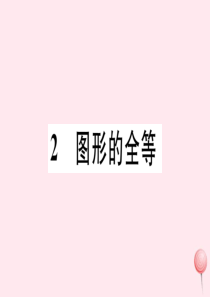 2019秋七年级数学下册 第四章 三角形 2 图形的全等习题课件（新版）北师大版