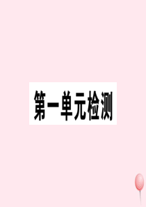 2019秋七年级历史上册 第一单元 史前时期：中国境内人类的活动检测习题课件 新人教版