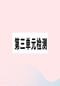 2019秋七年级历史上册 第三单元 秦汉时期：统一多民族国家的建立和巩固检测习题课件 新人教版